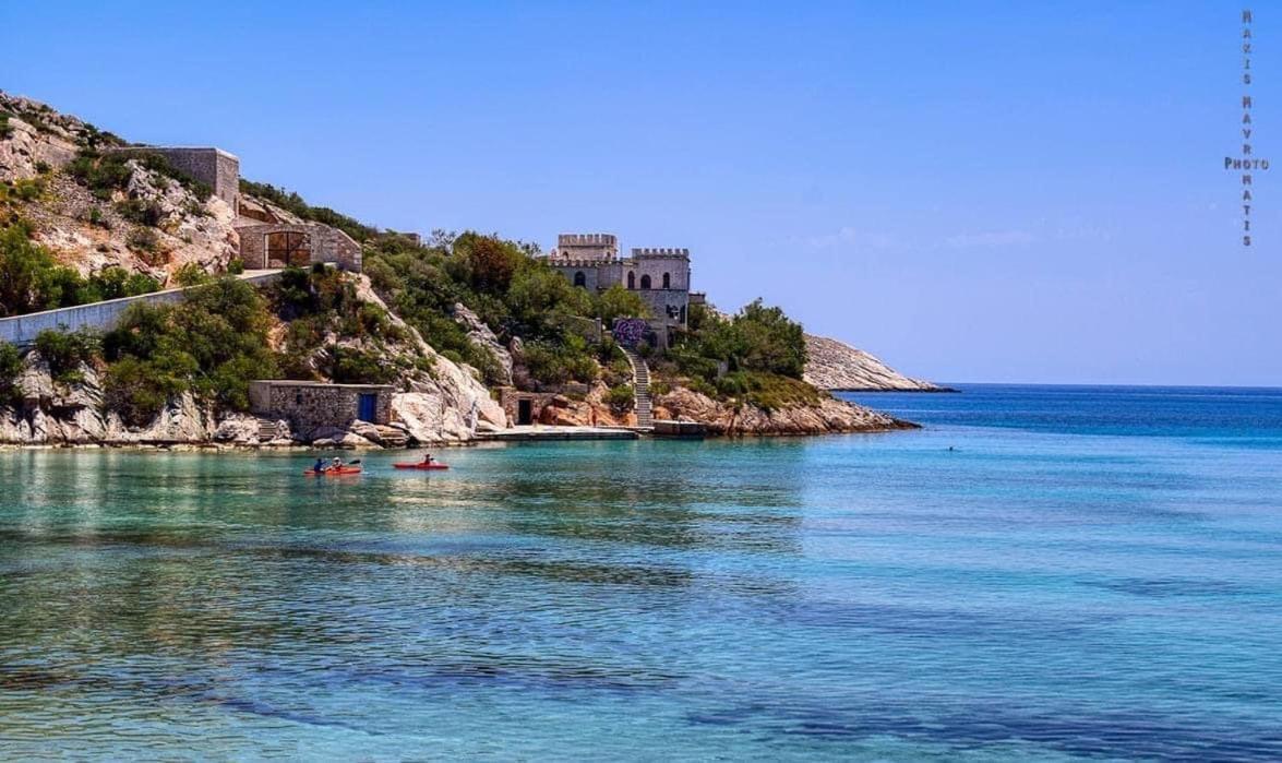 Villa Ostraco Syros Vári Exterior foto